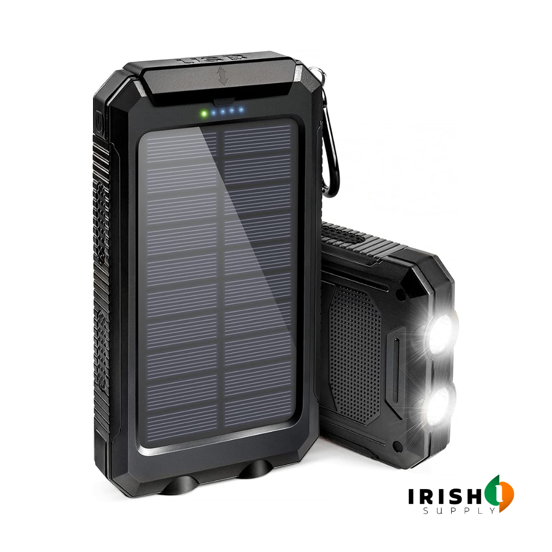 SOLPOCKET Portable Solar Power Bank (20000mAh)