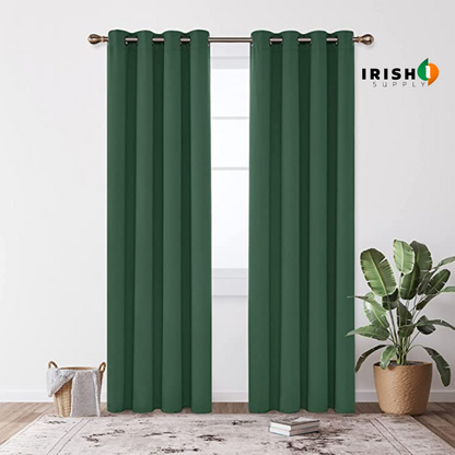 THERMABLOCK Super Soft Thermal Insulated Eyelet Blackout Curtains