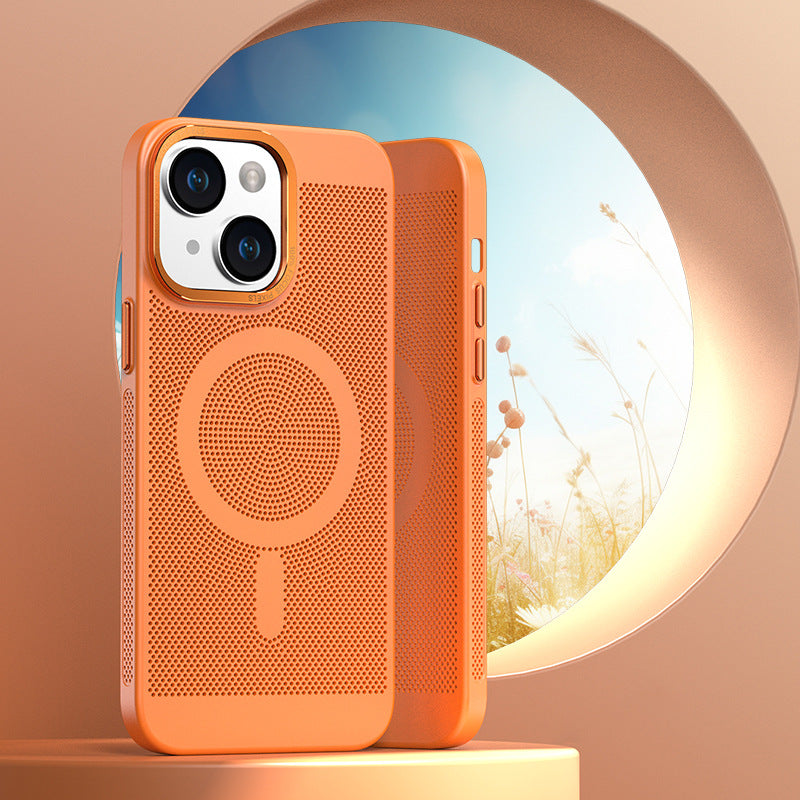 Breathable and Heat Dissipation Magnetic iPhone Case