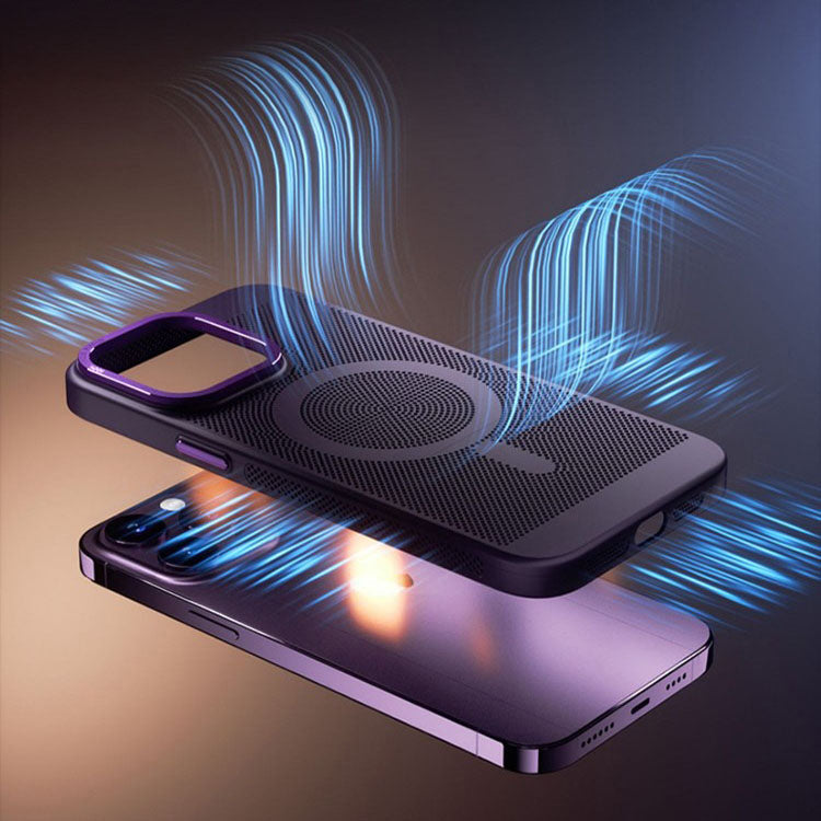 Breathable and Heat Dissipation Magnetic iPhone Case