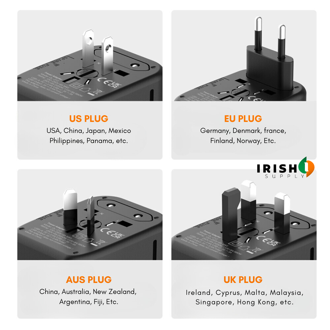 PORTACHARGE Universal Travel Adapter