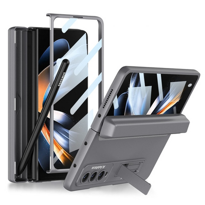 Fashion Magnetic Frame Case For Samsung Galaxy Z Fold 3 & 4 (FREE PEN GIFT)