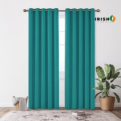 THERMABLOCK Super Soft Thermal Insulated Eyelet Blackout Curtains