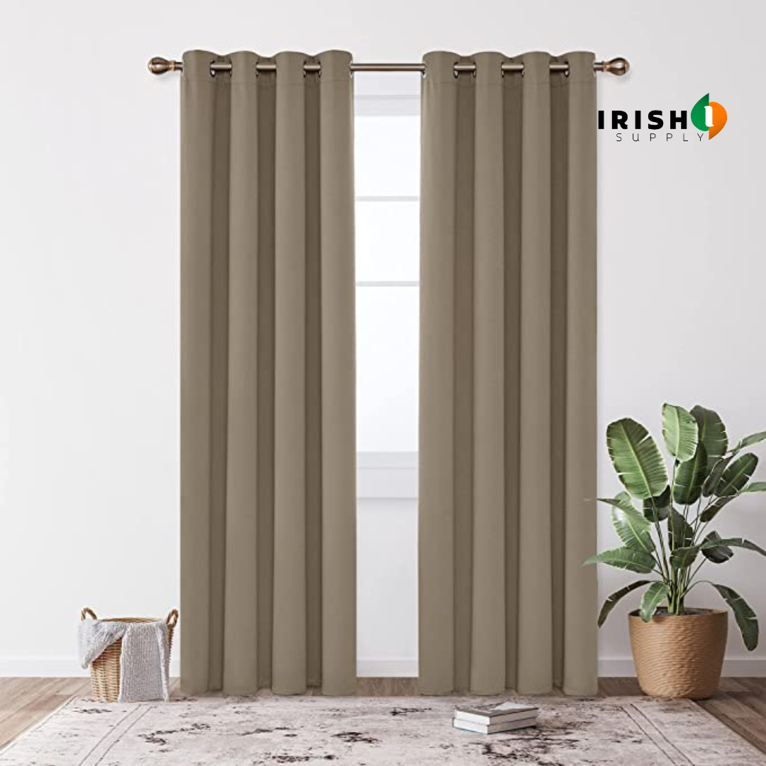 THERMABLOCK Super Soft Thermal Insulated Eyelet Blackout Curtains