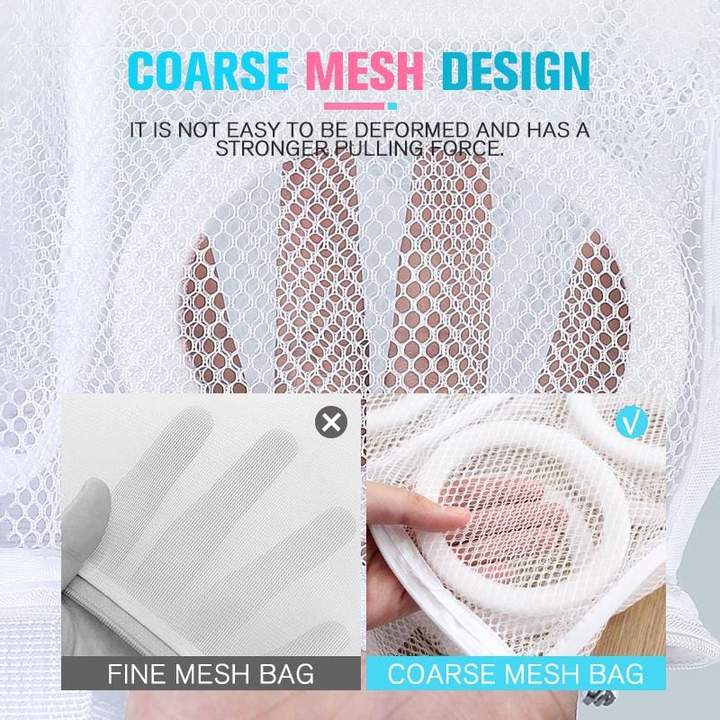 Round Shoe Washing Bag