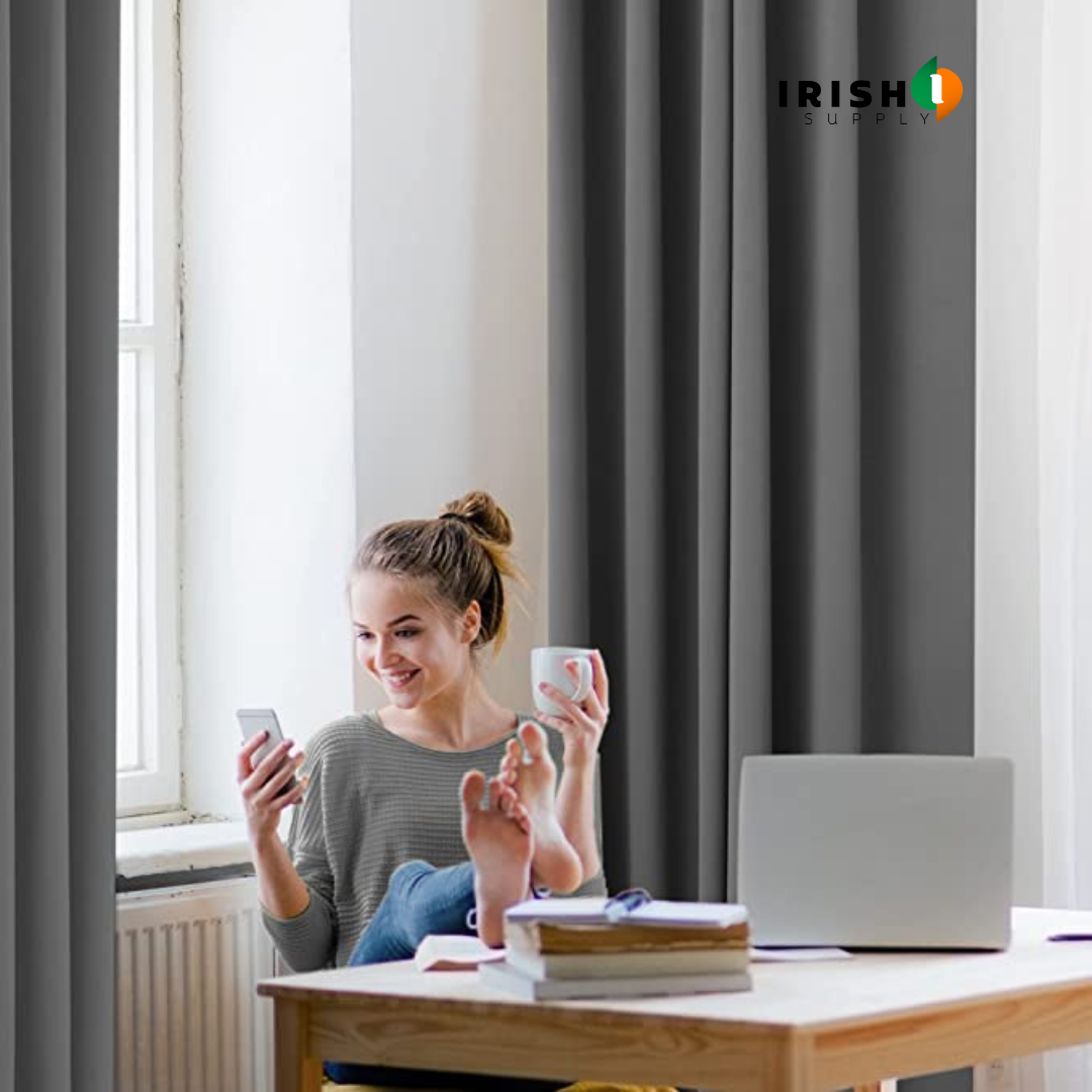 THERMABLOCK Super Soft Thermal Insulated Eyelet Blackout Curtains