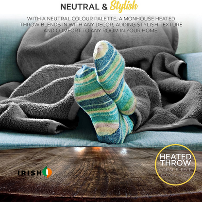 HeatHug Warm Winter Throw Electric Blanket