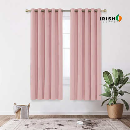 THERMABLOCK Super Soft Thermal Insulated Eyelet Blackout Curtains