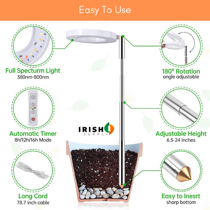 GROWHALO Ring Grow Lights for Indoor Plants