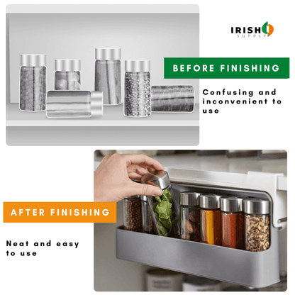 SpiceFlip™ Hideable Spice Rack