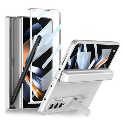 Fashion Magnetic Frame Case For Samsung Galaxy Z Fold 3 & 4 (FREE PEN GIFT)