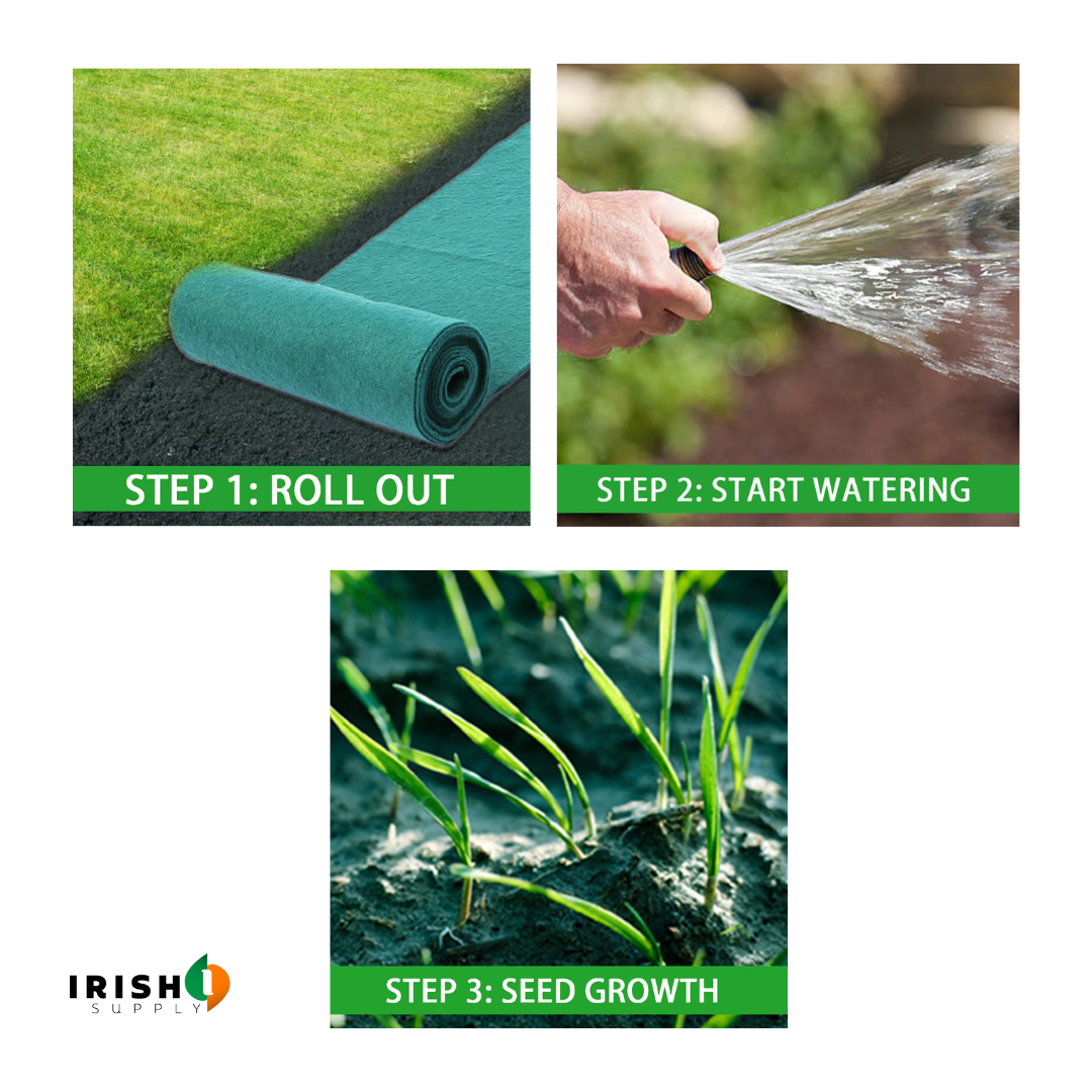 GROWMAT Biodegradable Seed Mat Gardening