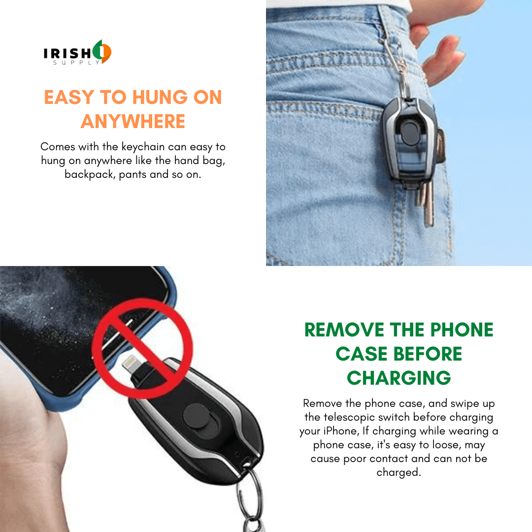 KEYSAVE Emergency Keychain Powerbank