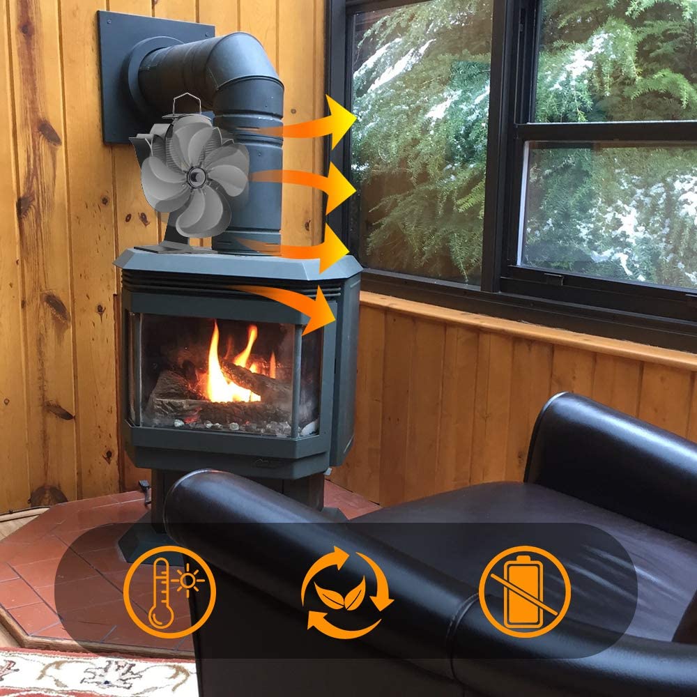 Heat Powered Stove Fan