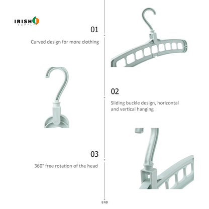 Slidey™ Wardrobe Hanger Storage Expander