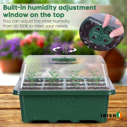 SPROUTEASE Seed Starter Kit with Humidity Dome