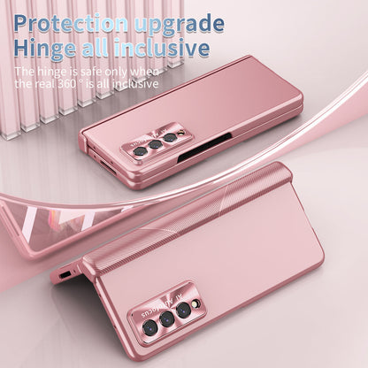 Anti-Falling Pen Holder Hard Case for Samsung Galaxy Z Fold4 5G Fold3