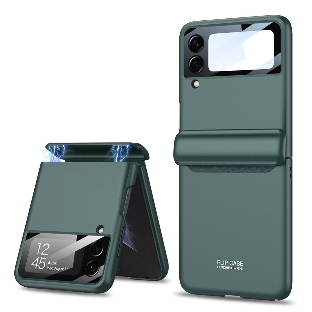 Magnetic Folding All-Inclusive Shell Case For Galaxy Z Flip 4