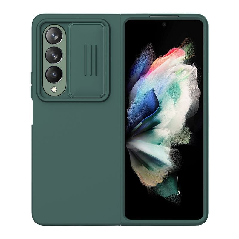 Fashion Slide Camera Protection Case For Galaxy Z Fold 3 & Galaxy Z Fold 4