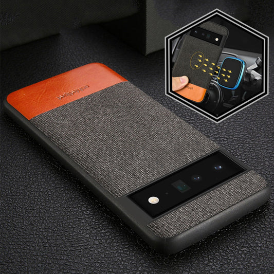 Leather Magnetic Phone Case For Google Pixel 7 Pro