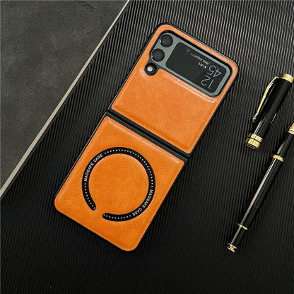 Luxury Business LeatherCase for Samsung Galaxy Z Flip