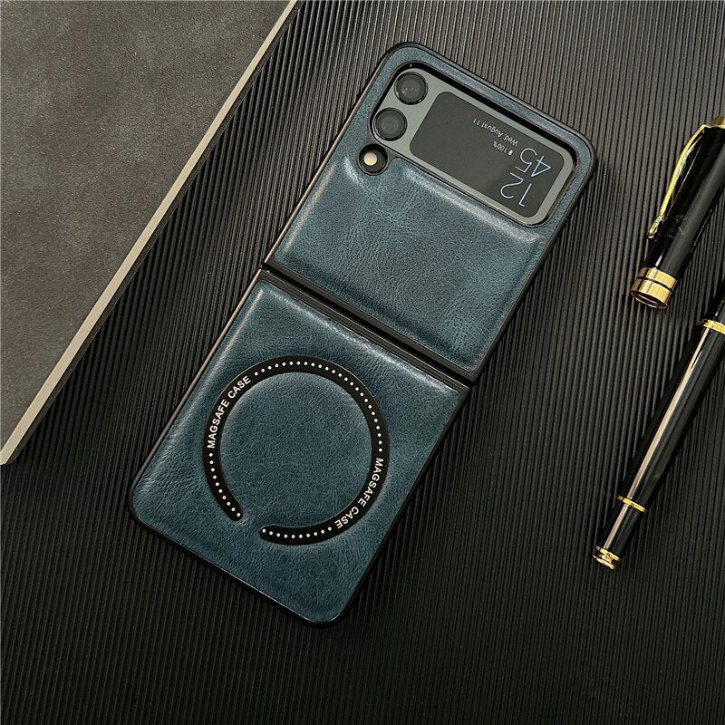 Luxury Business LeatherCase for Samsung Galaxy Z Flip