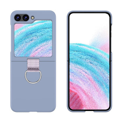 Fashion Foldable Ring Buckle Holder Phone Case for Samsung Galaxy Z Flip 5