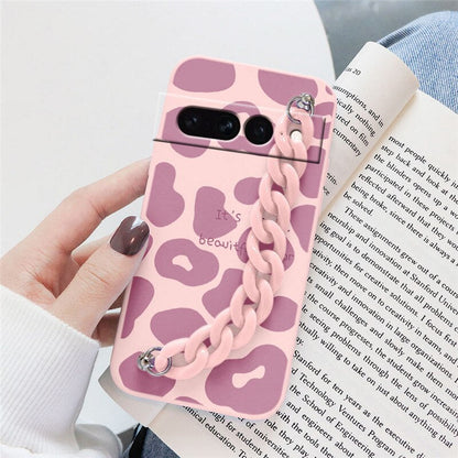 Flowers Silicone Matte Cover For Google Pixel 7 Pro