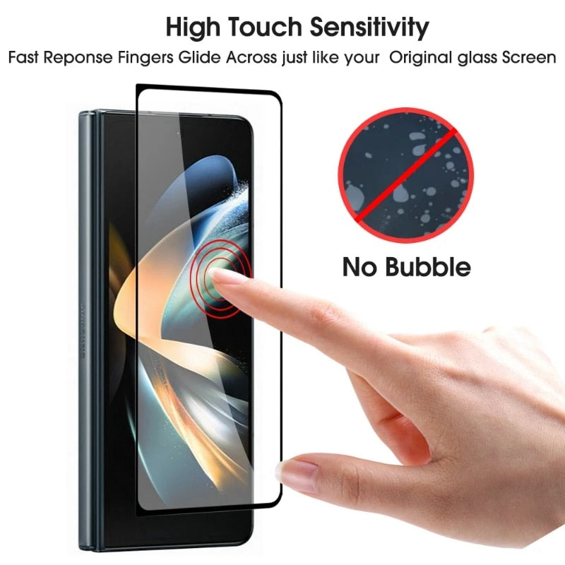 4in1 Screen Protector & Camera Lens Protective For Samsung Galaxy Z Fold 5