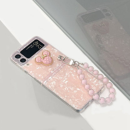 Cute Pink Phone case For Samsung Galaxy Z Flip 4, Z Flip 3