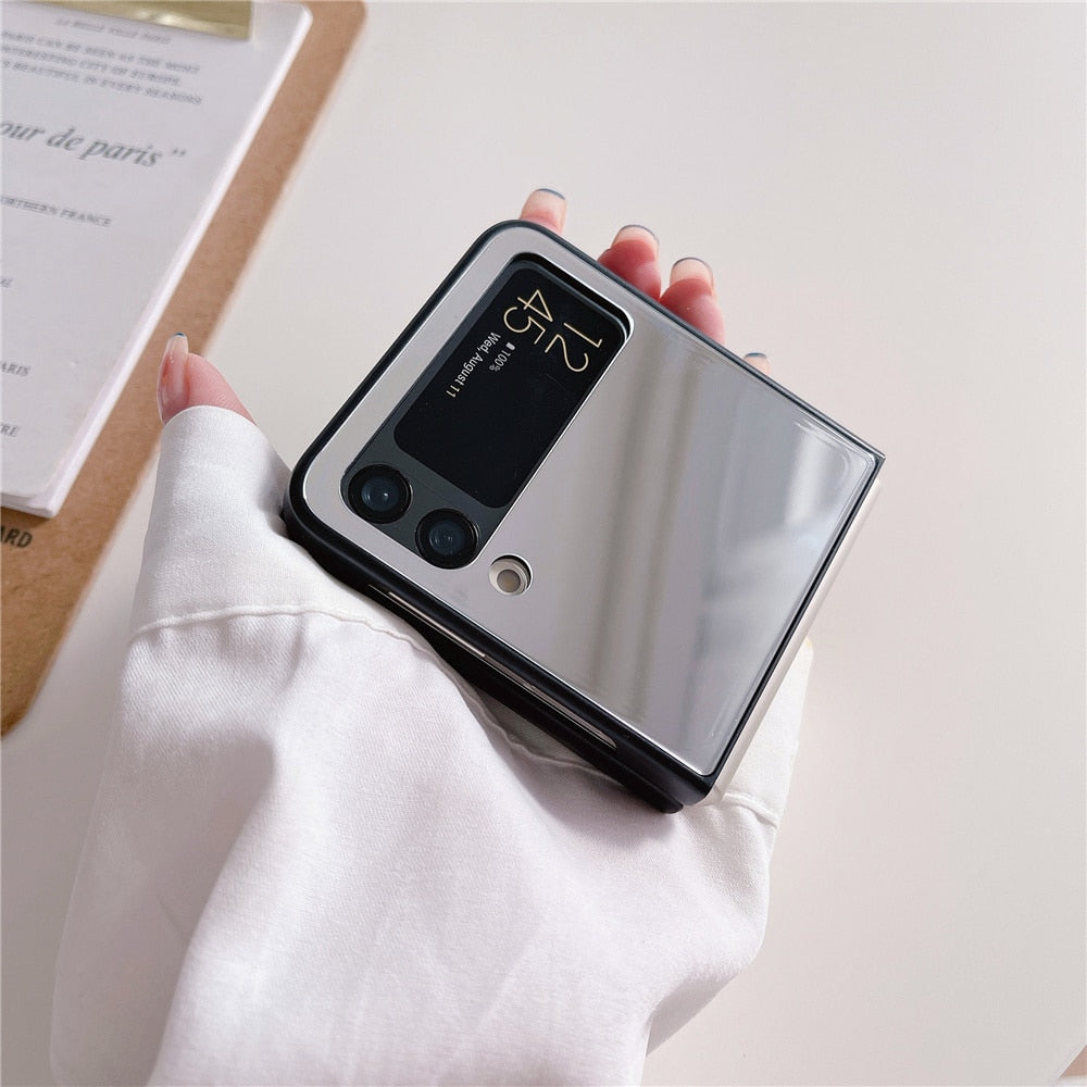 Luxury Mirror Case For Samsung Galaxy Z Flip 3