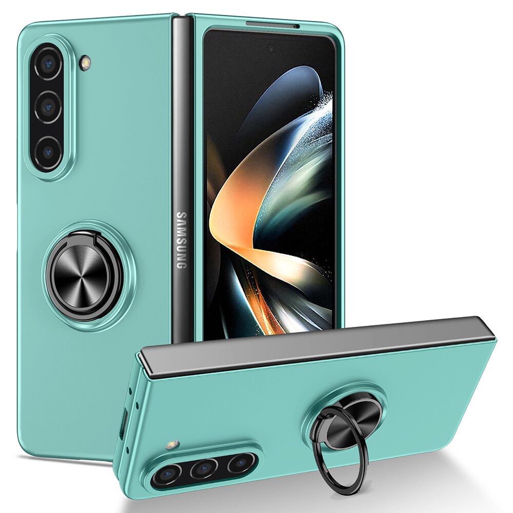 Magnetic Shockproof Case with Ring Stand For Samsung Galaxy Z Fold 5