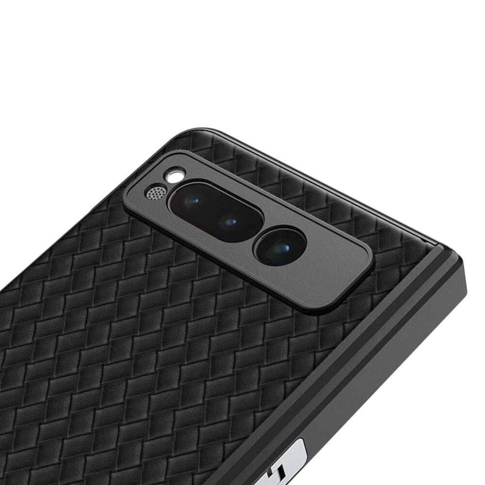 Magnetic Hinge Protective Case with Kickstand For Google Pixel Fold