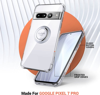 Ring Holder Shockproof Phone Case For Google Pixel 7 Pro