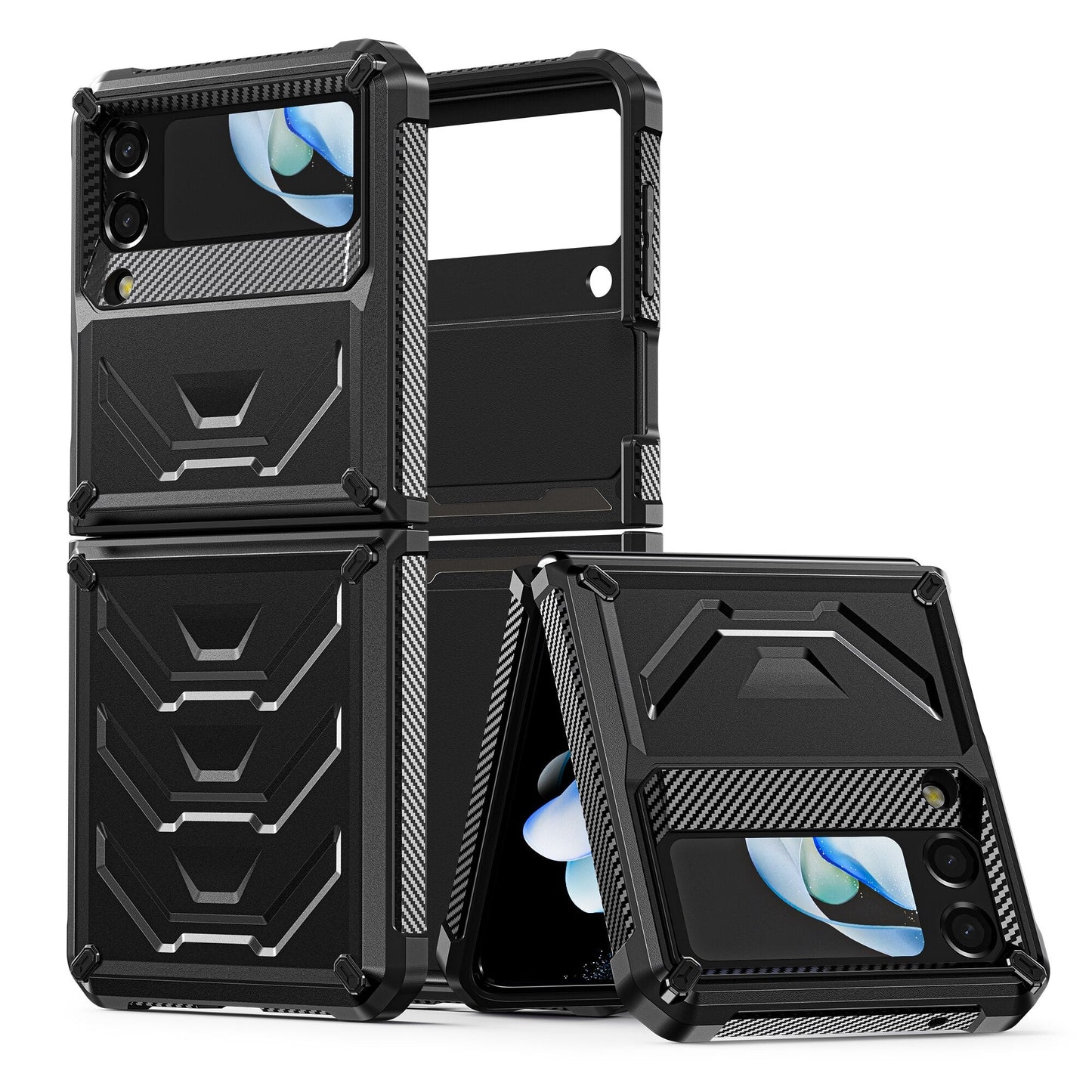 Shockproof Armor Case For Samsung Galaxy Z Flip 4