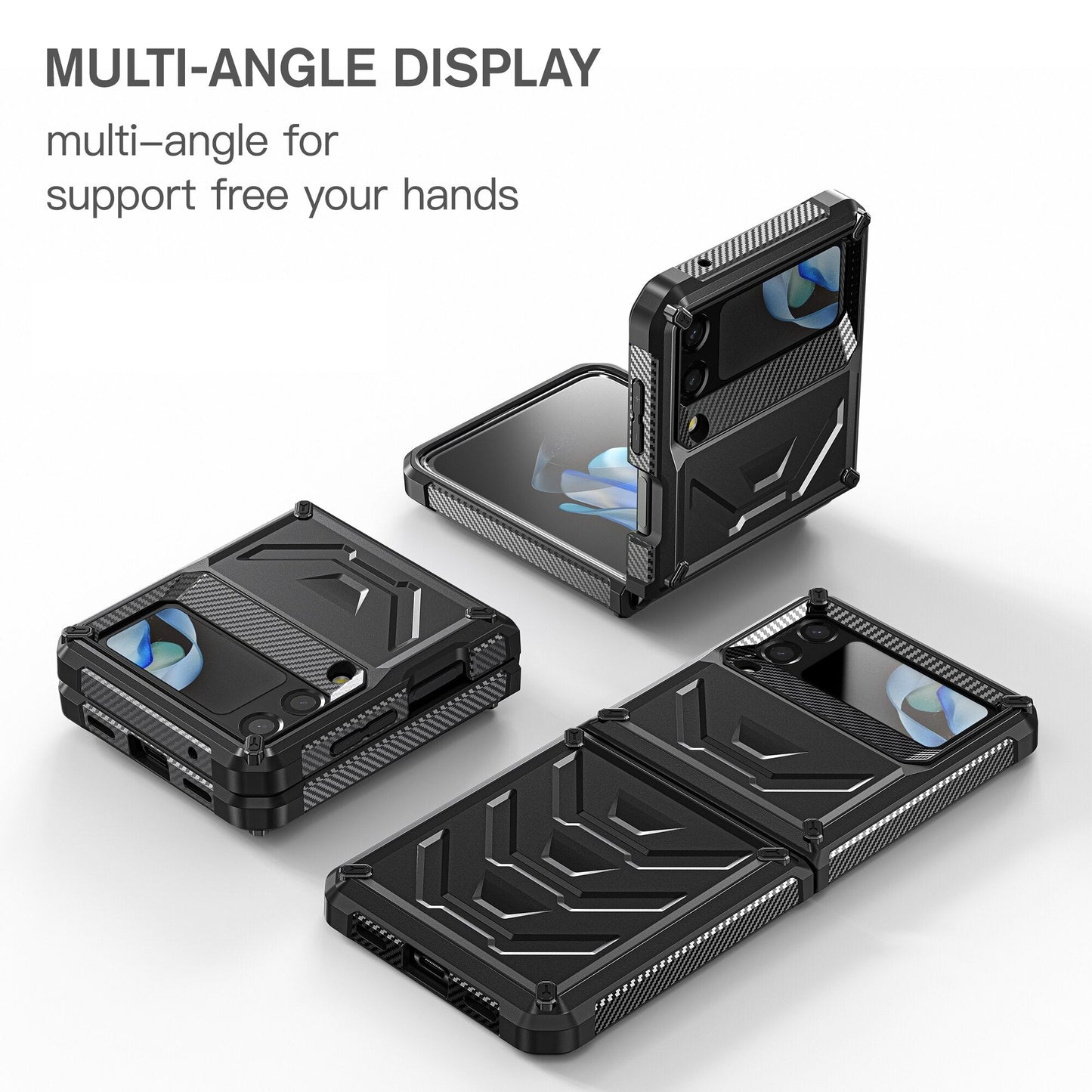 Shockproof Armor Case For Samsung Galaxy Z Flip 4