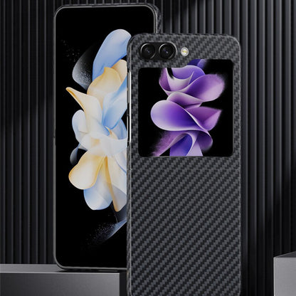 Ultra-thin Carbon Fiber Cover For Samsung Galaxy Z Flip 5