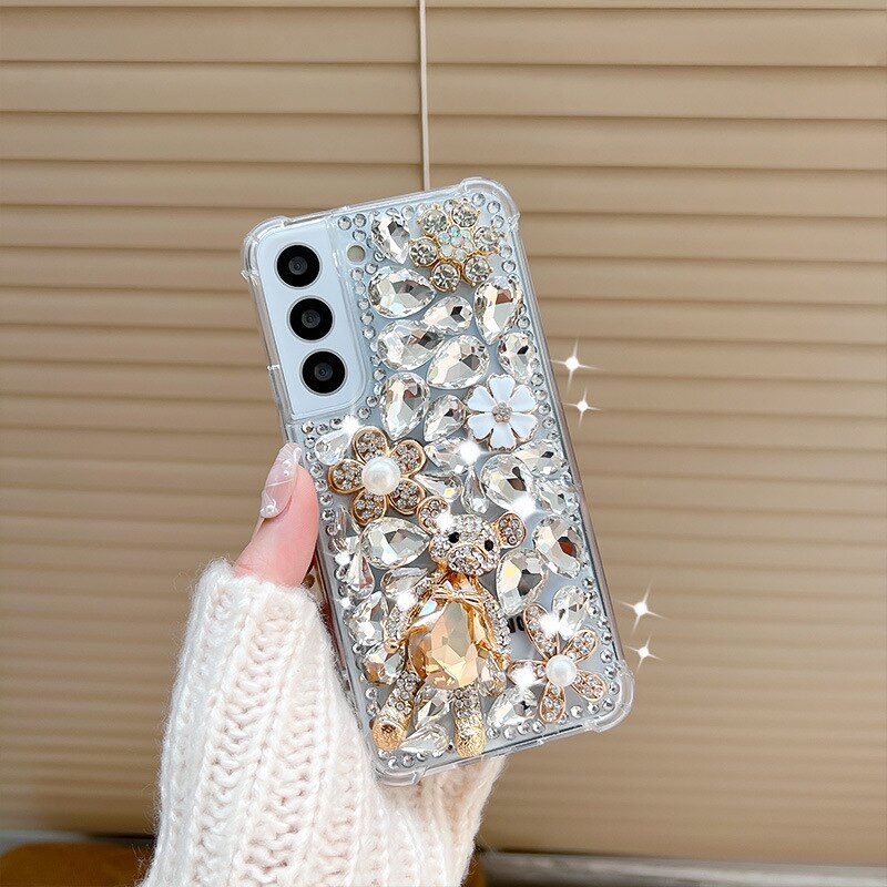 Luxury Diamond Phone Case For Samsung Galaxy S22 Series