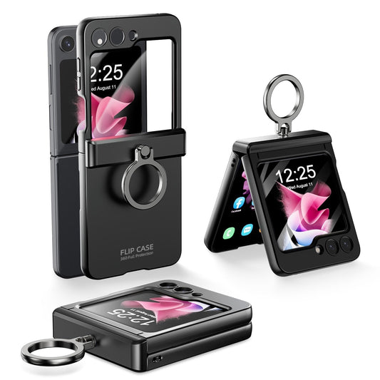 Shockproof Case with Ring Holder Bracket for Samsung Galaxy Z Flip 5