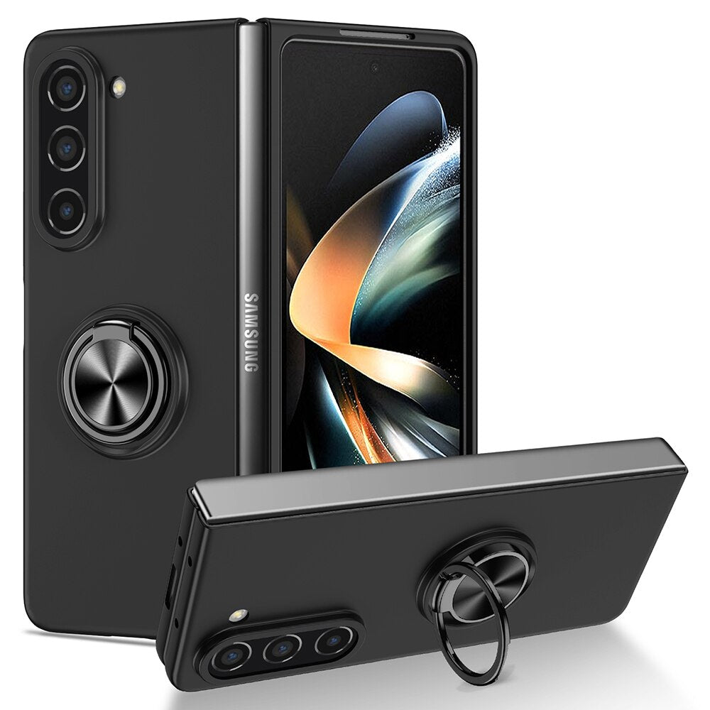 Magnetic Shockproof Case with Ring Stand For Samsung Galaxy Z Fold 5