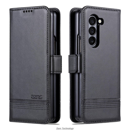 Magnetic Adsorption Leather Fitted Case For Samsung Galaxy Z Fold 5