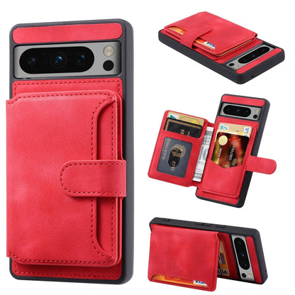 Shockproof Leather Wallet Case For Google Pixel 8 Series