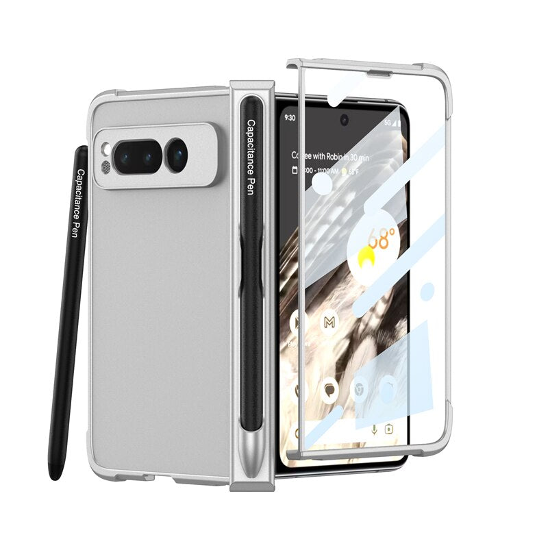 Shockproof Case with Pen holder For Google Pixel Fold