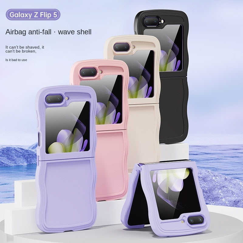 Luxury Shockproof Soft Case for Samsung Galaxy Z Flip 5