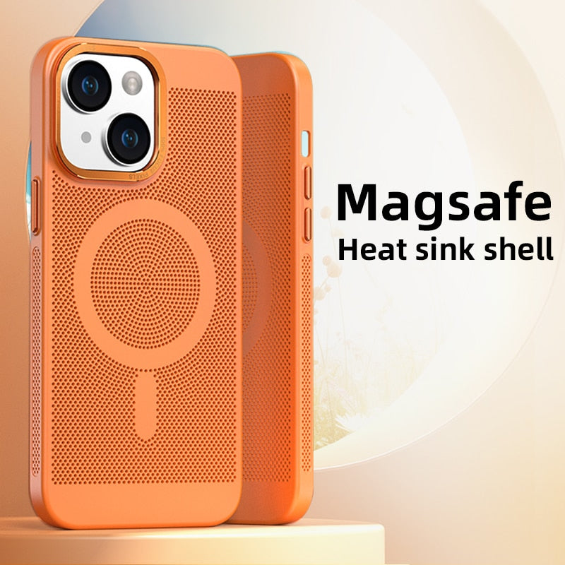 Breathable Magnetic Case For iPhone