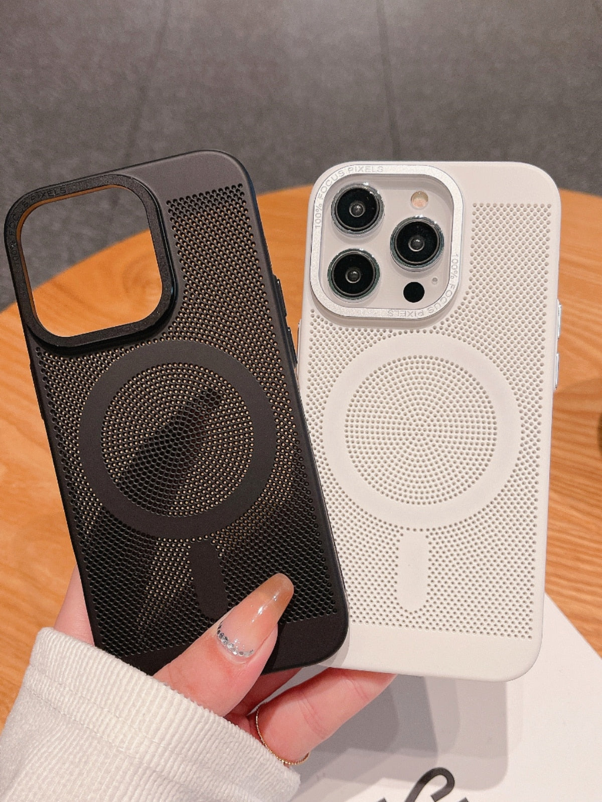 Breathable Magnetic Case For iPhone