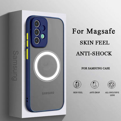 Armor Matte Case with Magnetic Wireless Charge For Samsung Galaxy S23 Series