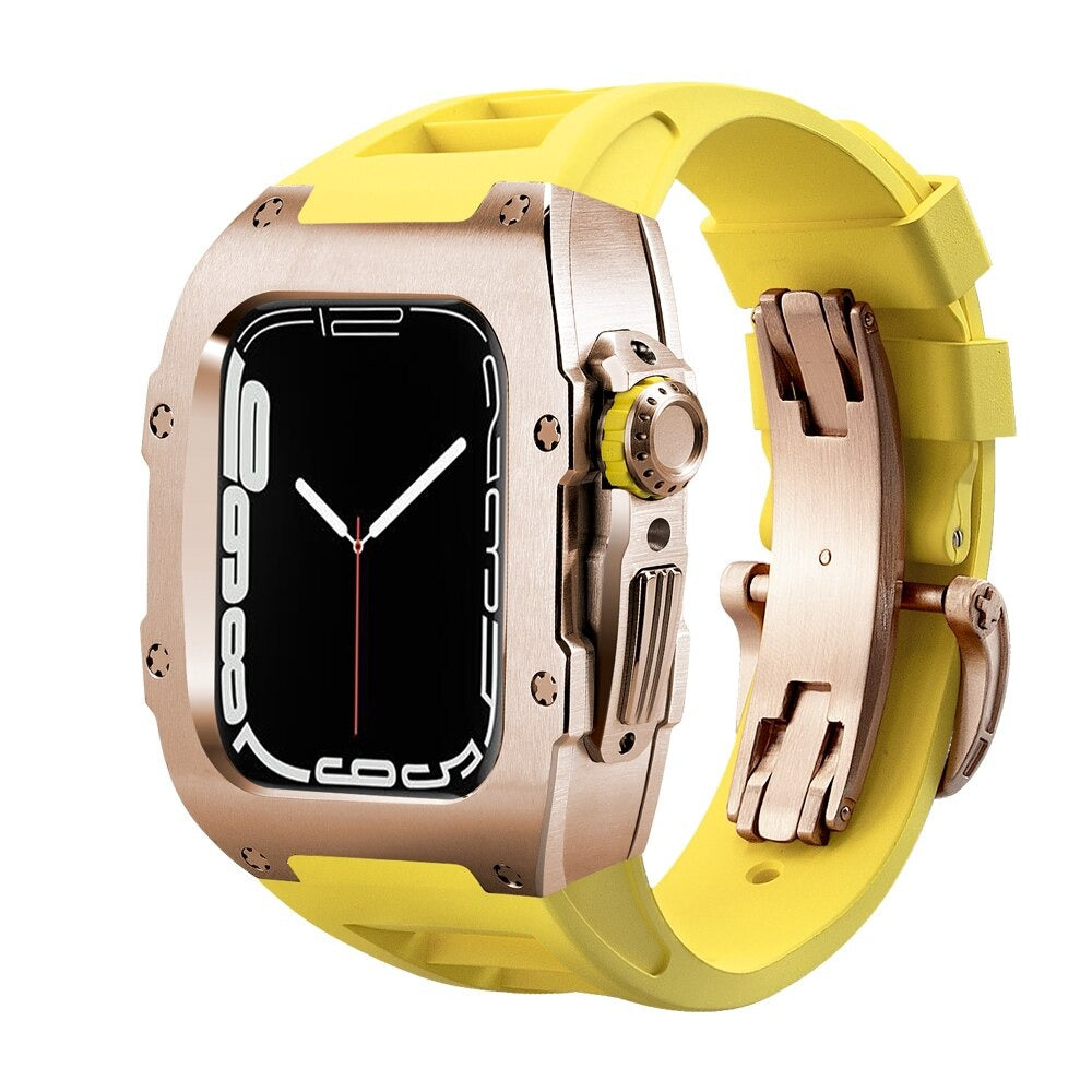 Titan Apple Golden Watch Case