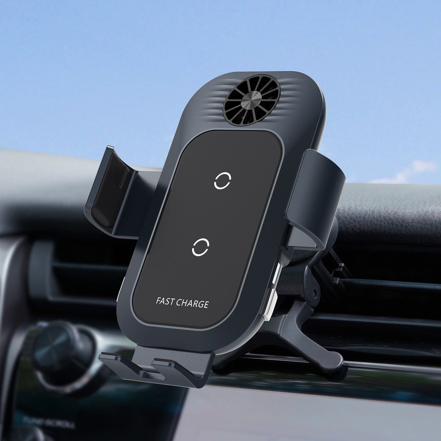 Dual Coil Car Wireless Charger For Galaxy S23 Series