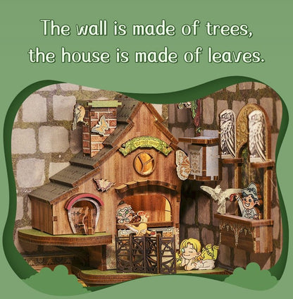 Elven Paradise DIY Book Nook Kit